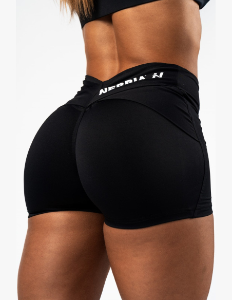 NEBBIA • NEBBIA Shaping shorts with V-shaped waist STRONG BEAUTY black • Nebshop.cz
