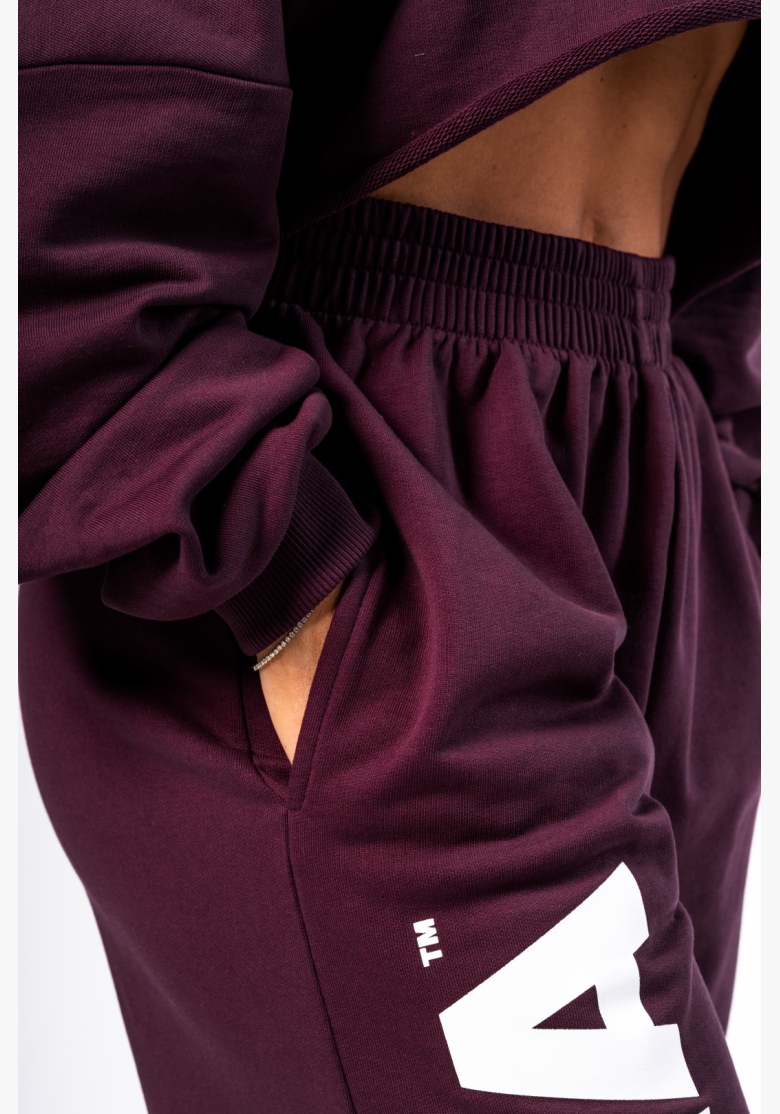 NEBBIA • NEBBIA Voľné baggy tepláky BOYFRIEND STYLE bordové • Nebshop.sk NEBBIA • NEBBIA Voľné baggy tepláky BOYFRIEND STYLE bordové • Nebshop.sk