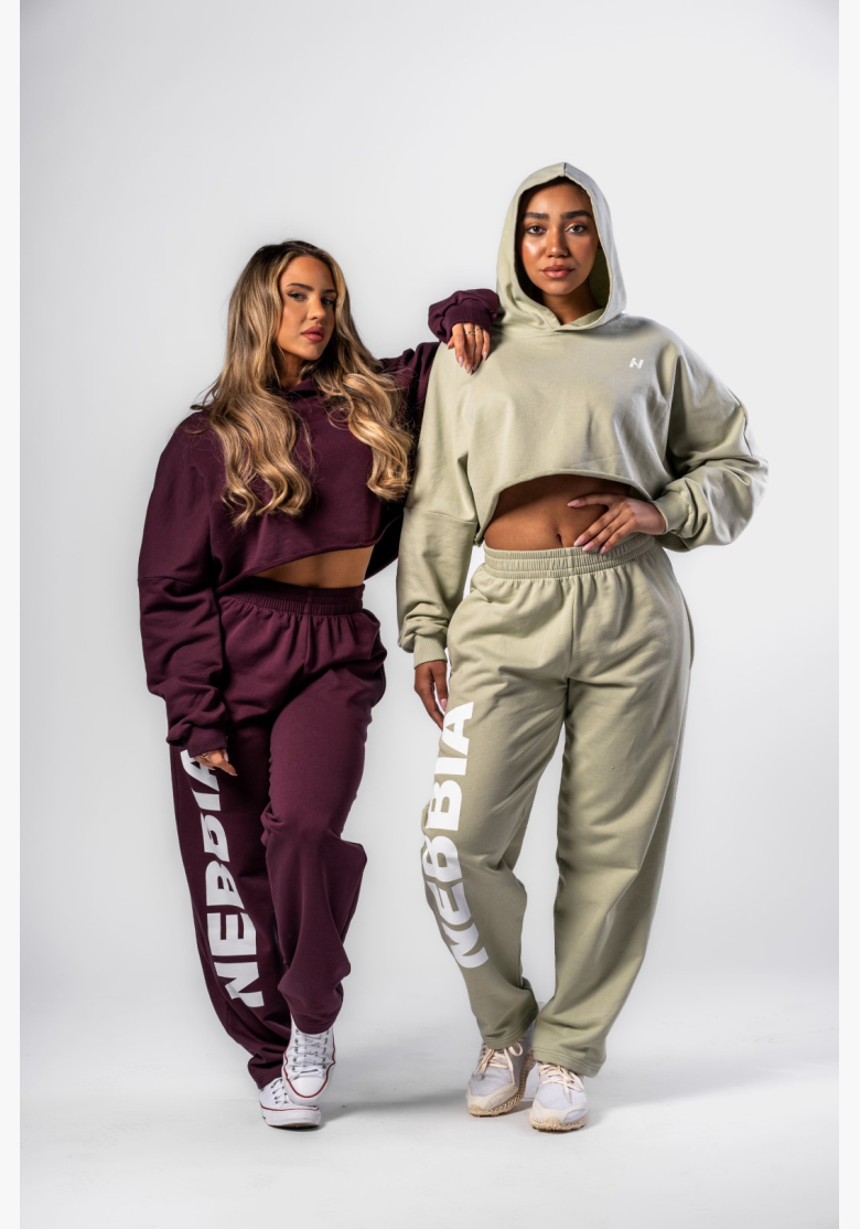 NEBBIA • NEBBIA Pantaloni baggy larghi BOYFRIEND STYLE bordeaux • Nebshop.it NEBBIA • NEBBIA Pantaloni baggy larghi BOYFRIEND STYLE bordeaux • Nebshop.it