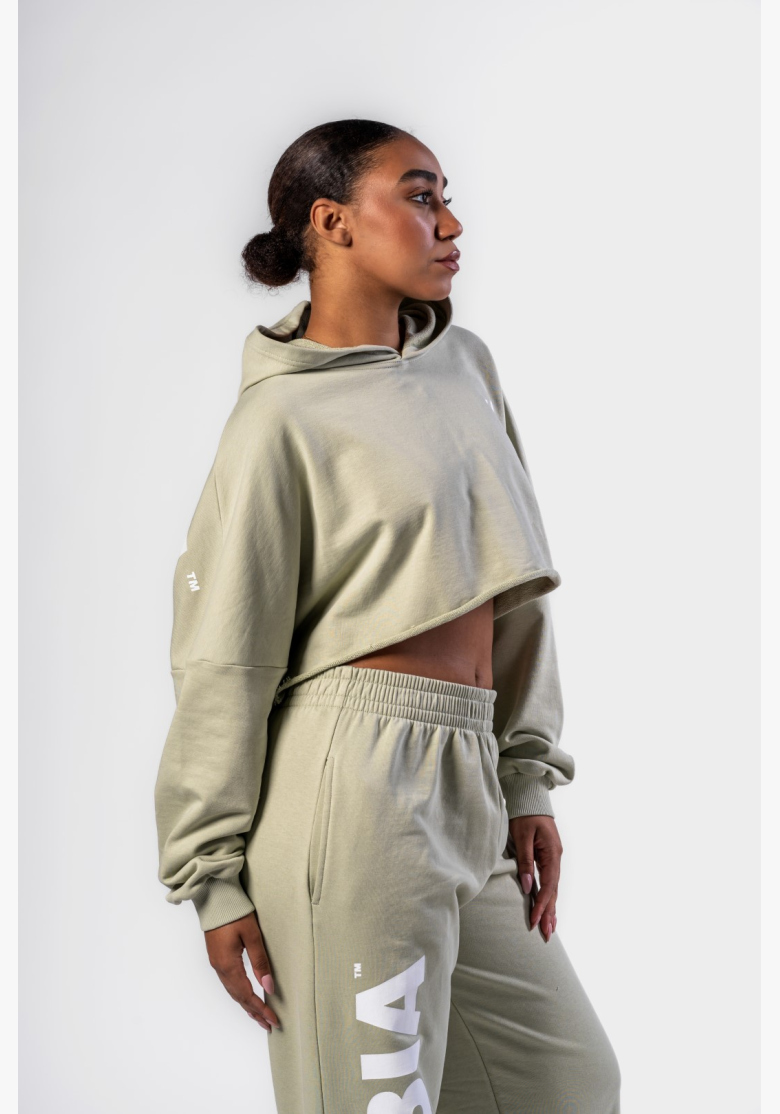 NEBBIA • NEBBIA Oversized hoodie with hood OWN YOUR POWER light green • Nebshop.com NEBBIA • NEBBIA Oversized hoodie with hood OWN YOUR POWER light green • Nebshop.com