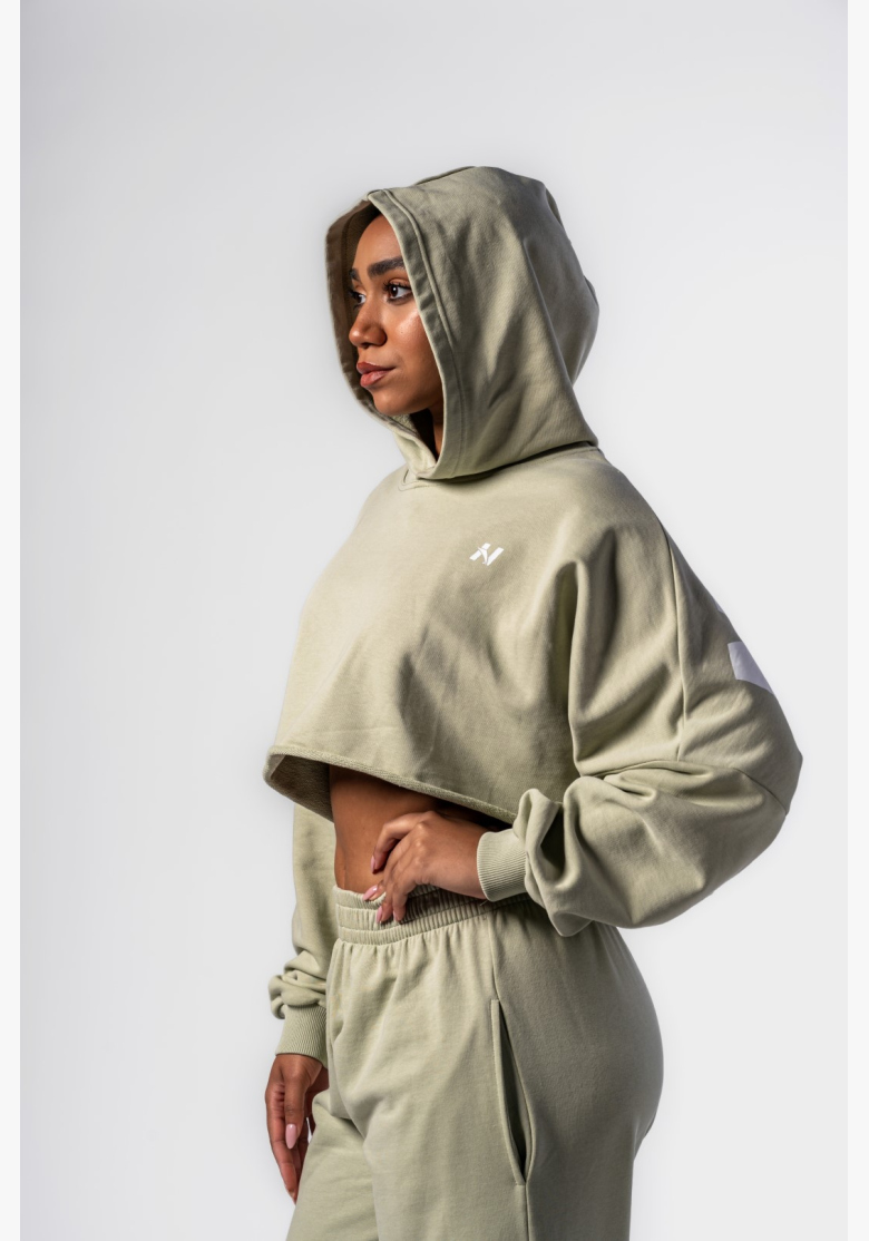 NEBBIA • NEBBIA Oversized hoodie with hood OWN YOUR POWER light green • Nebshop.com NEBBIA • NEBBIA Oversized hoodie with hood OWN YOUR POWER light green • Nebshop.com