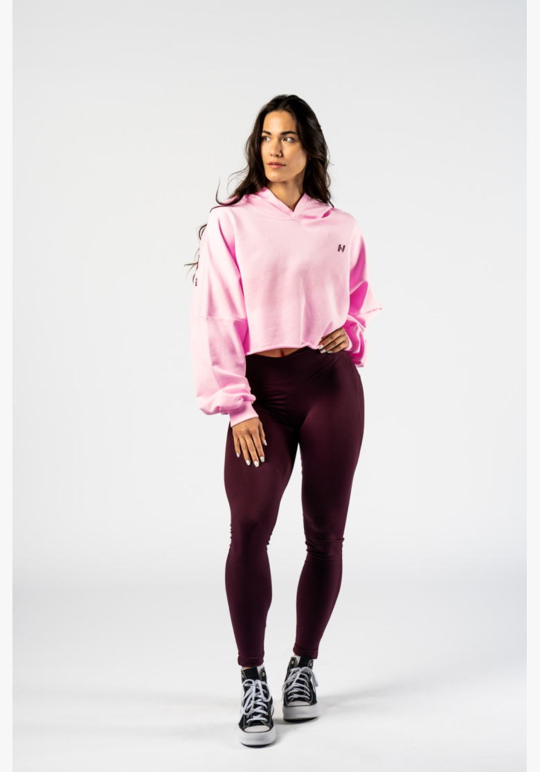 NEBBIA • NEBBIA Oversized hoodie with hood OWN YOUR POWER pink • Nebshop.com NEBBIA • NEBBIA Oversized hoodie with hood OWN YOUR POWER pink • Nebshop.com