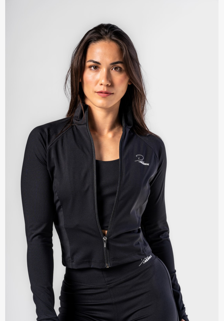 NEBBIA • NEBBIA Deni x NEBBIA Fitness tracktop na zips • Nebshop.sk NEBBIA • NEBBIA Deni x NEBBIA Fitness tracktop na zips • Nebshop.sk