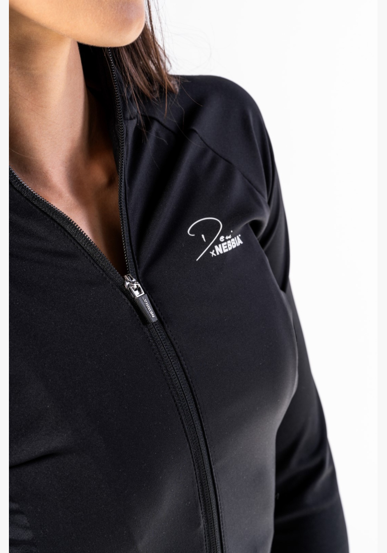 NEBBIA • NEBBIA Deni x NEBBIA Fitness tracktop na zips • Nebshop.sk NEBBIA • NEBBIA Deni x NEBBIA Fitness tracktop na zips • Nebshop.sk