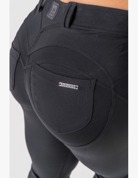 NEBBIA • NEBBIA Bubble Butt legíny 2.0 MAXIMUM PUSH-UP čierne • Nebshop.sk