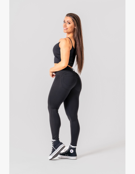 NEBBIA • NEBBIA Bubble Butt legíny 2.0 MAXIMUM PUSH-UP čierne • Nebshop.sk