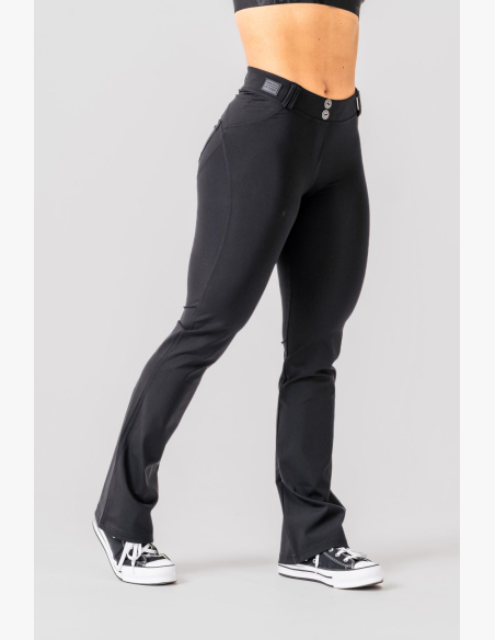 NEBBIA • NEBBIA Rozšírené Bubble Butt legíny 2.0 POWER LIFT čierne • NebShop
