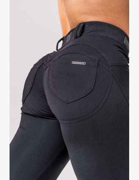 NEBBIA • NEBBIA Rozšírené Bubble Butt legíny 2.0 POWER LIFT čierne • NebShop