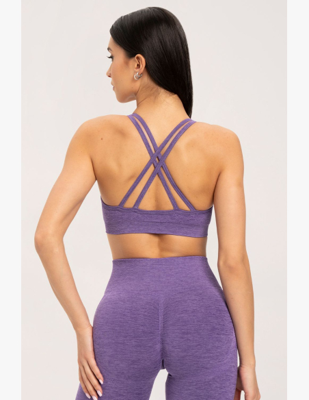 Gym Glamour Podprsenka seamless Violet • NebShop