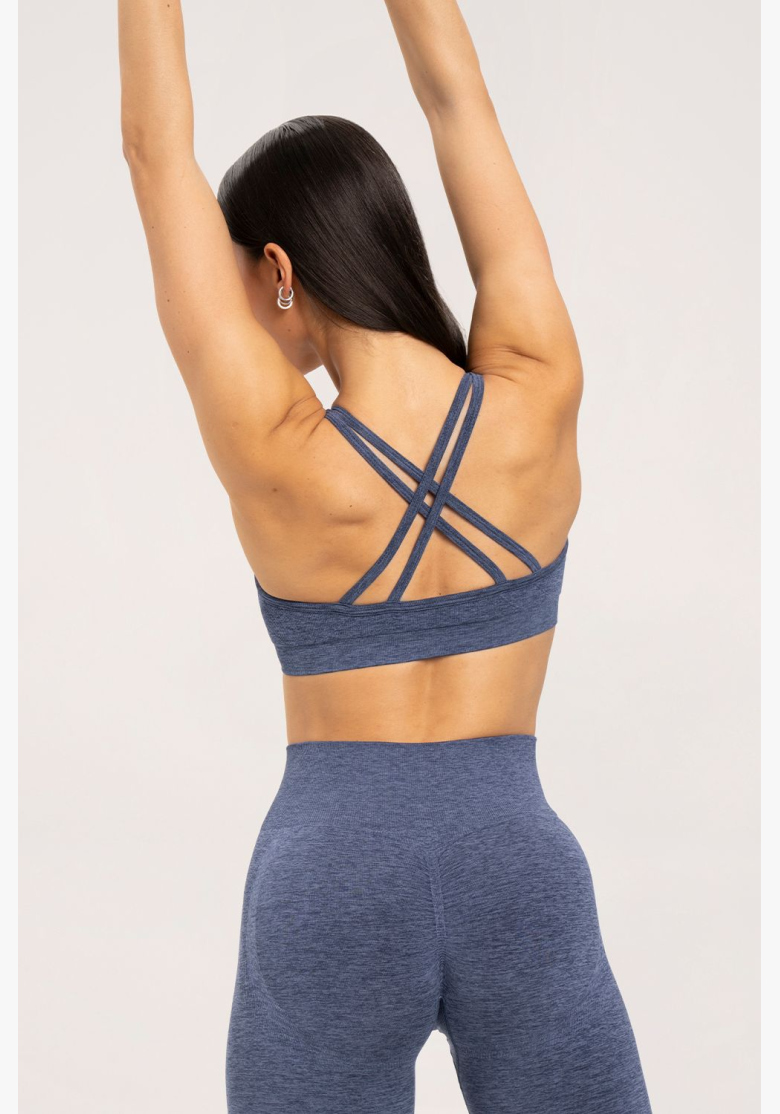 Gym Glamour Podprsenka seamless Dark Blue • NebShop Gym Glamour Podprsenka seamless Dark Blue • NebShop