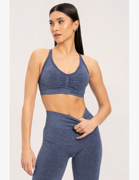 Gym Glamour Podprsenka seamless Dark Blue • NebShop