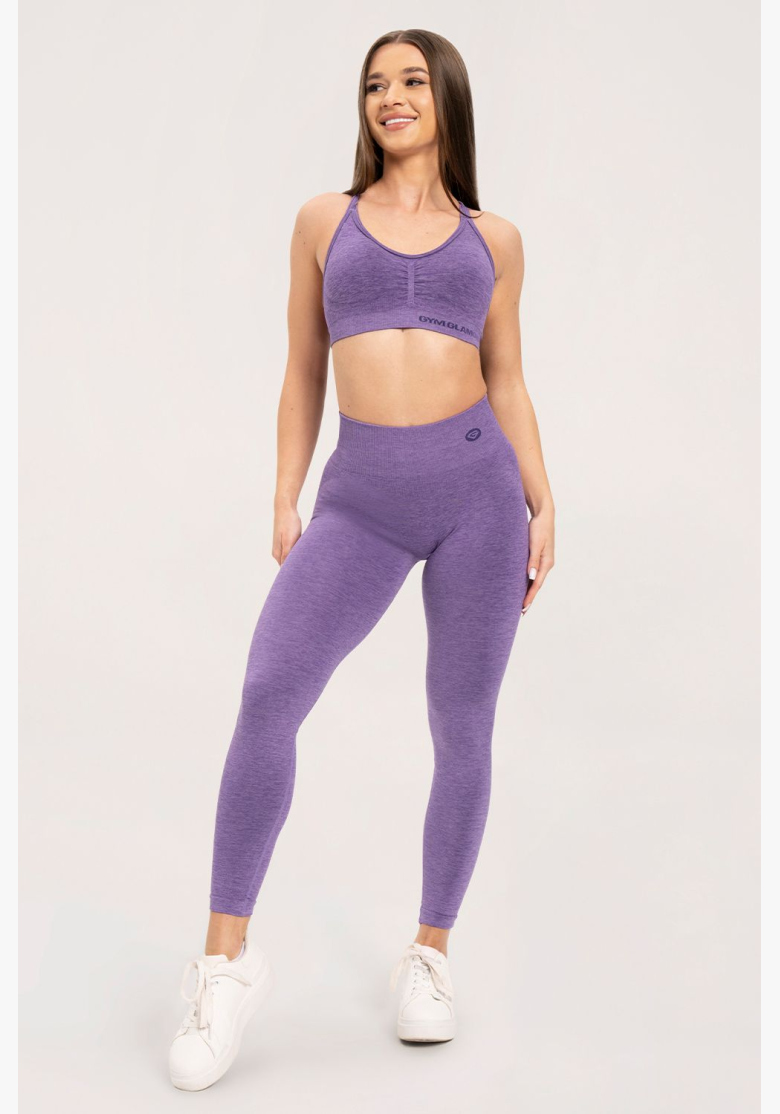 Gym Glamour Legíny seamless deep push up Violet • NebShop Gym Glamour Legíny seamless deep push up Violet • NebShop