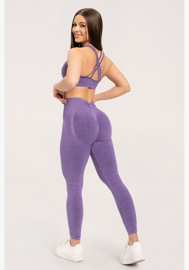Gym Glamour Legíny seamless deep push up Violet • NebShop Gym Glamour Legíny seamless deep push up Violet • NebShop