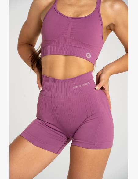Gym Glamour Šortky push up 2.0 Merry Berry • NebShop