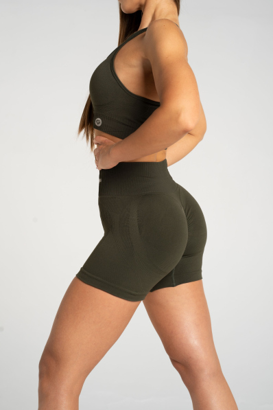 Gym Glamour Šortky push up 2.0 Soldier • NebShop 2