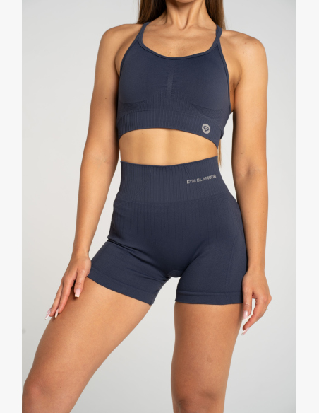 Gym Glamour Šortky push up 2.0 Denim • NebShop