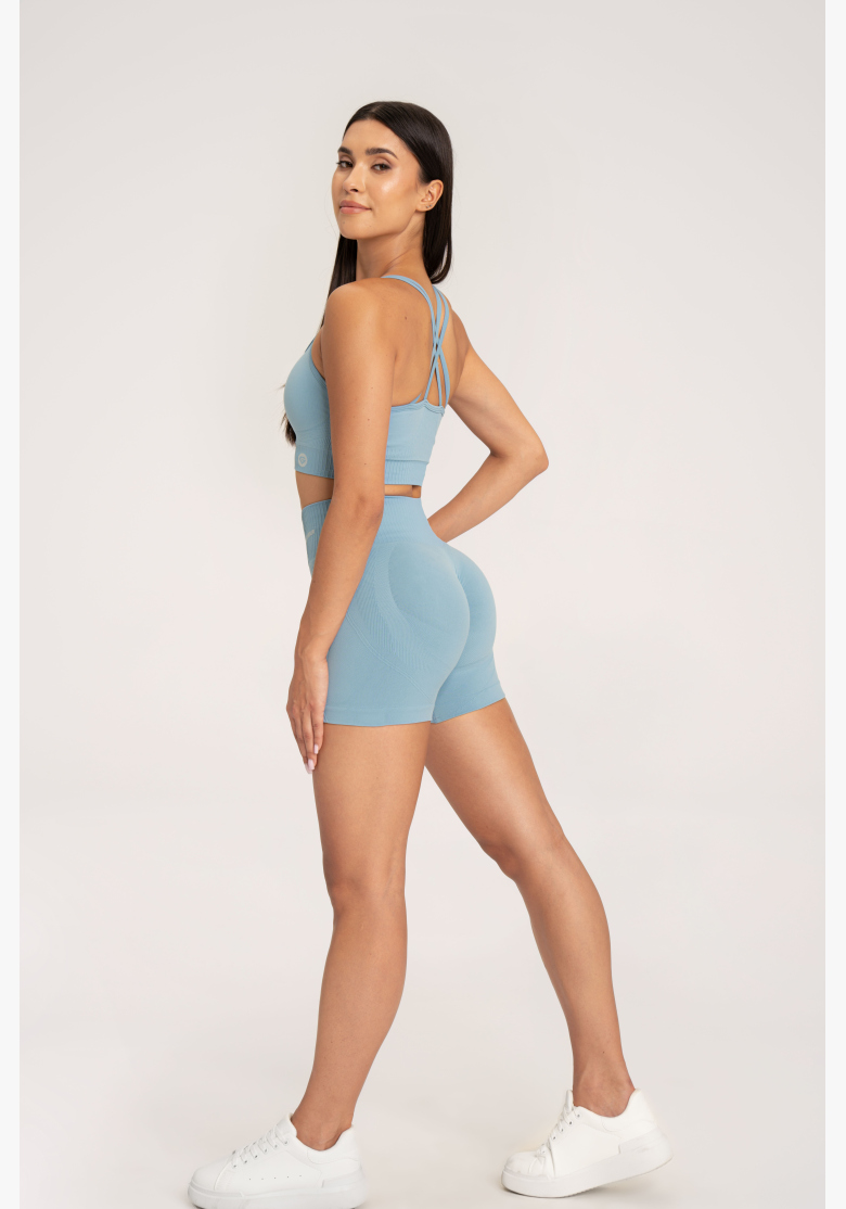 Gym Glamour Push Up Shorts 2.0 Blue Lagoon • NebShop Gym Glamour Push Up Shorts 2.0 Blue Lagoon • NebShop