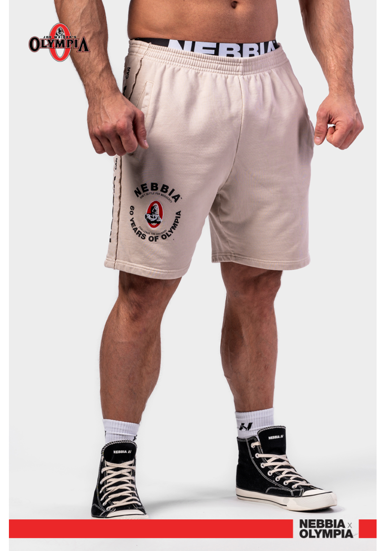 NEBBIA • NEBBIA Washed sweatshorts LEGEND grey • NebShop NEBBIA • NEBBIA Washed sweatshorts LEGEND grey • NebShop