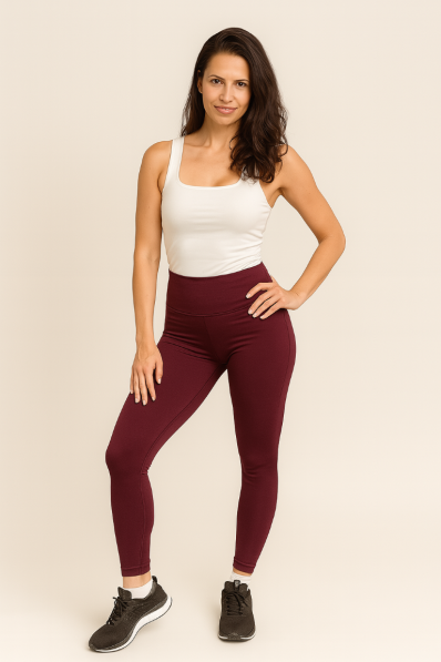 ZOMBE • ZOMBE Push Up Legíny bordové • NebShop 2