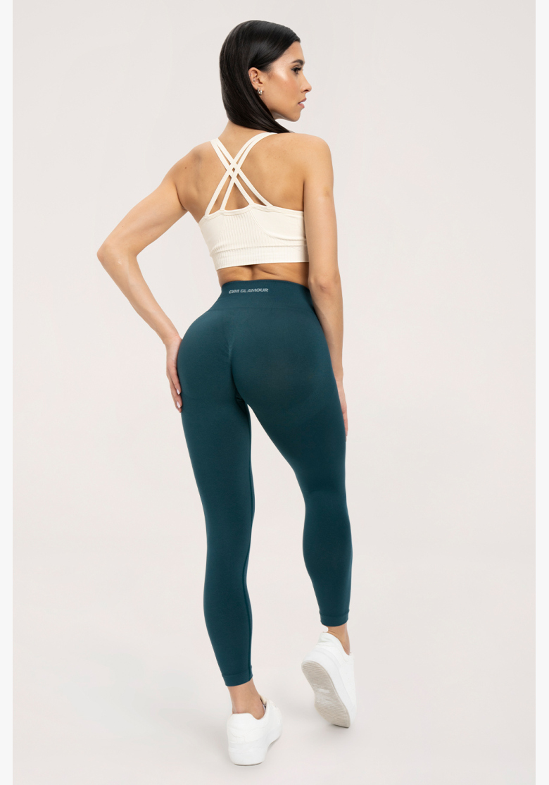Gym Glamour Legíny flexible 2.0 Bottle Green • NebShop Gym Glamour Legíny flexible 2.0 Bottle Green • NebShop