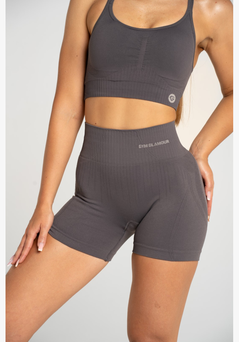 Gym Glamour Shorts push up 2.0 Dark Silver • NebShop Gym Glamour Shorts push up 2.0 Dark Silver • NebShop