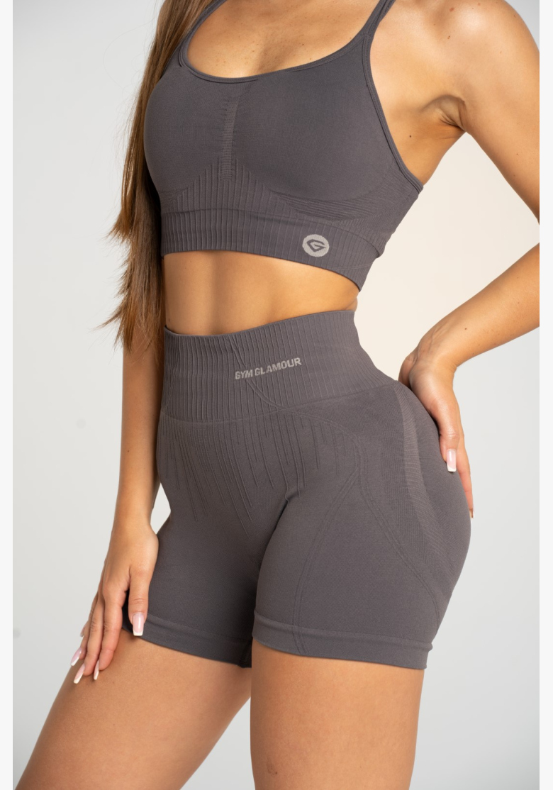 Gym Glamour Shorts push up 2.0 Dark Silver • NebShop Gym Glamour Shorts push up 2.0 Dark Silver • NebShop
