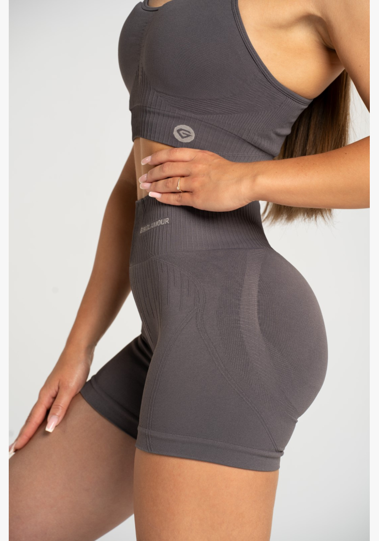 Gym Glamour Shorts push up 2.0 Dark Silver • NebShop Gym Glamour Shorts push up 2.0 Dark Silver • NebShop