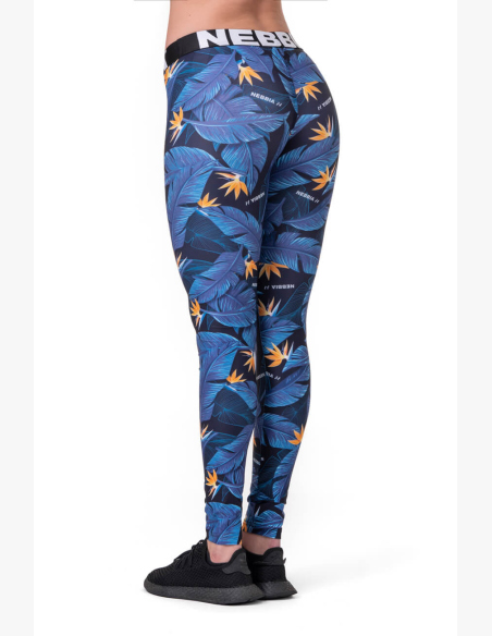 NEBBIA • Mid-waist Ocean Power leggings • NEBBIAshop.cz