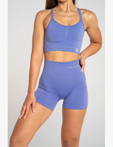 Gym Glamour Šortky push up 2.0 Levanduľa • NebShop
