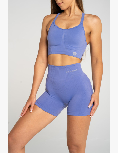 Gym Glamour Šortky push up 2.0 Levanduľa • NebShop
