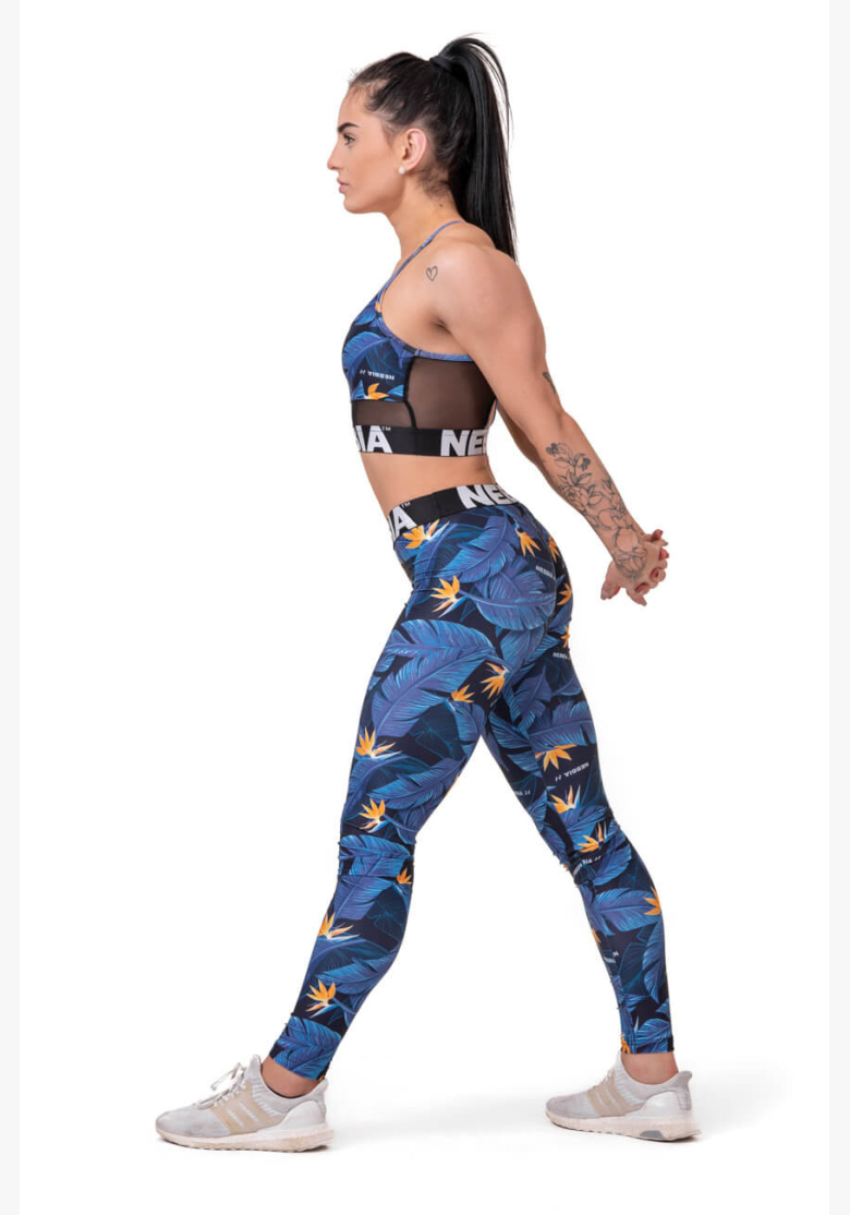 NEBBIA • Legíny s mid-waist Ocean Power • NEBBIAshop.sk NEBBIA • Legíny s mid-waist Ocean Power • NEBBIAshop.sk