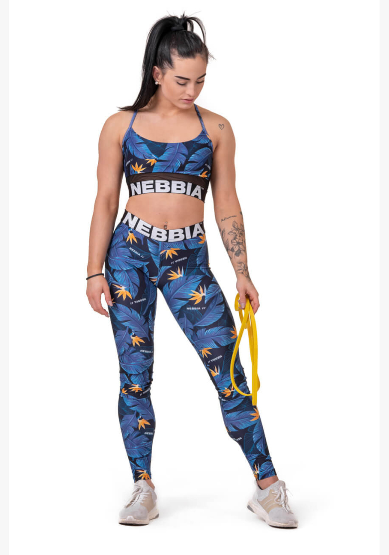 NEBBIA • Legíny s mid-waist Ocean Power • NEBBIAshop.sk NEBBIA • Legíny s mid-waist Ocean Power • NEBBIAshop.sk
