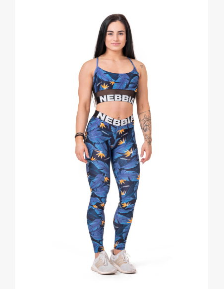 NEBBIA • Mid-waist Ocean Power leggings • NEBBIAshop.cz