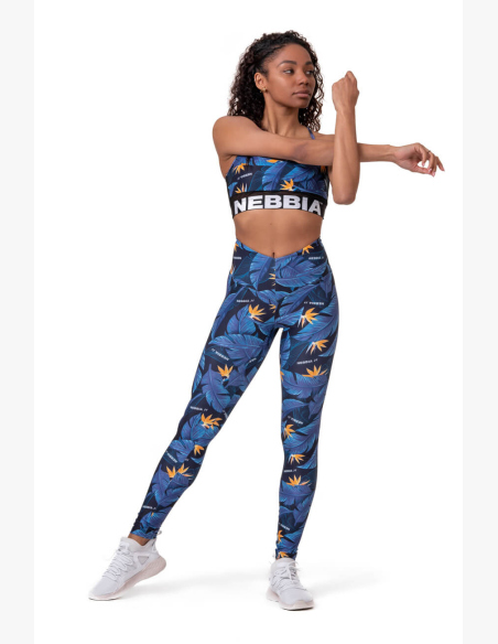 NEBBIA • High-waist Ocean Power leggings • NEBBIAshop.cz