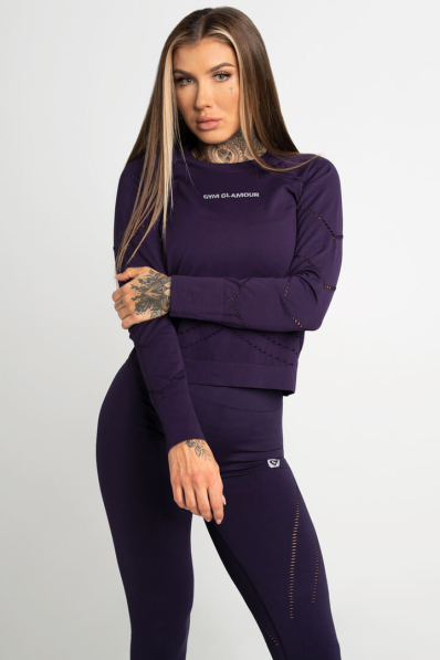 GYM GLAMOUR • Gym Glamour Top s dlouhým rukávem Mysterioso • NebShop