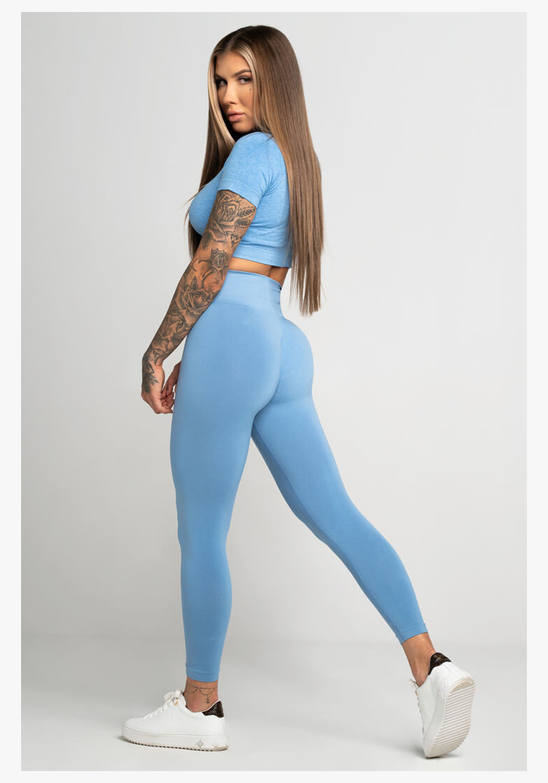 GYM GLAMOUR • Gym Glamour Legíny Second Skin Blue • NebShop GYM GLAMOUR • Gym Glamour Legíny Second Skin Blue • NebShop