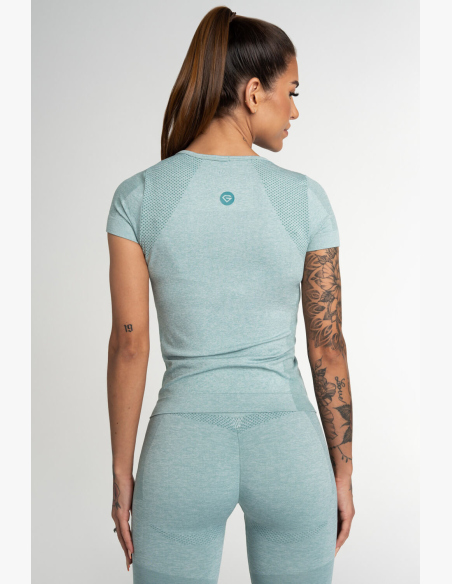 GYM GLAMOUR • Gym Glamour Top Fusion Green • NebShop
