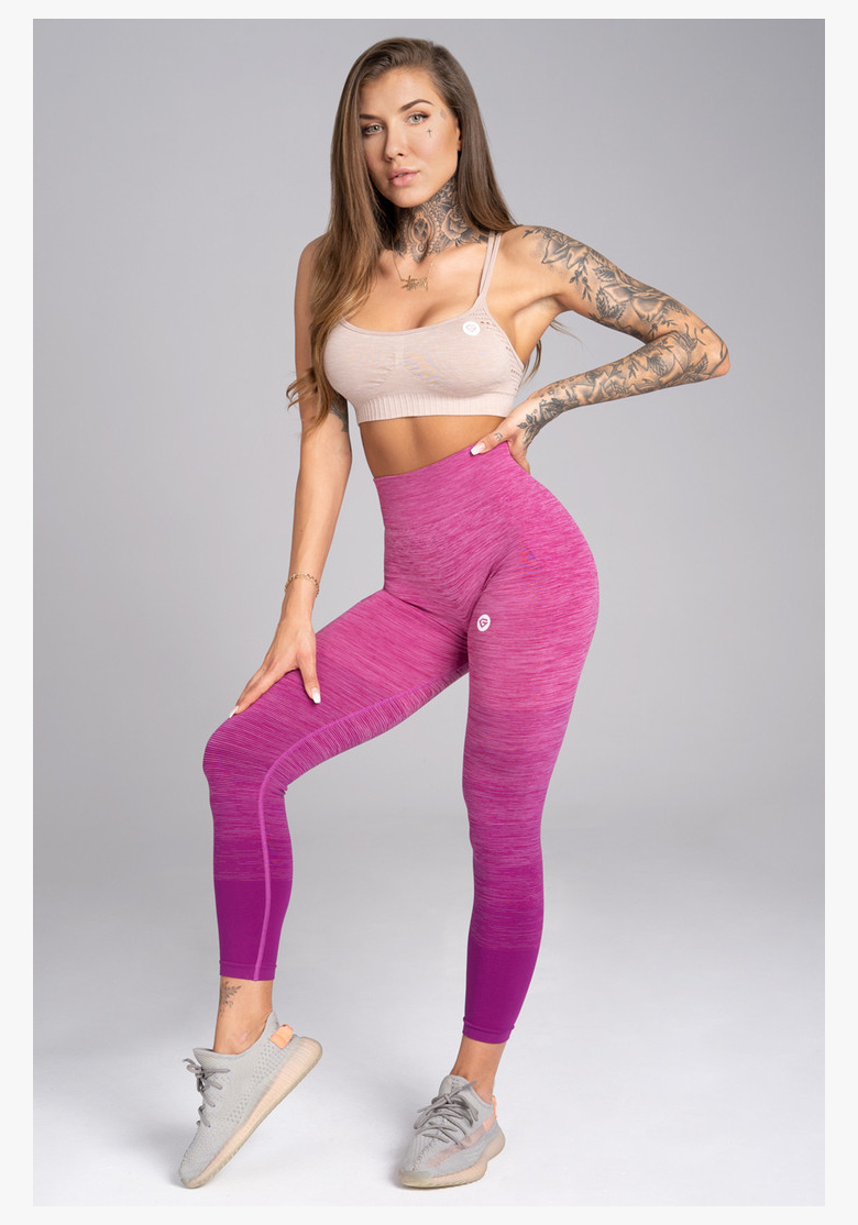 GYM GLAMOUR • Gym Glamour Bezšvové fitness legíny Ombre • NebShop GYM GLAMOUR • Gym Glamour Bezšvové fitness legíny Ombre • NebShop