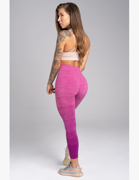 GYM GLAMOUR • Gym Glamour Bezšvové fitness legíny Ombre • NebShop