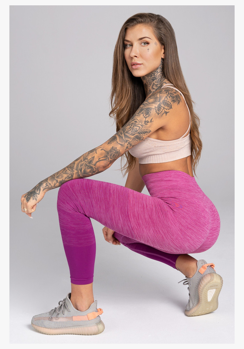 GYM GLAMOUR • Gym Glamour Bezšvové fitness legíny Ombre • NebShop GYM GLAMOUR • Gym Glamour Bezšvové fitness legíny Ombre • NebShop