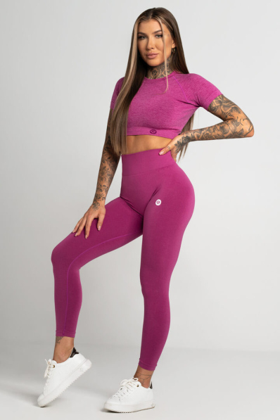 GYM GLAMOUR • Gym Glamour Leggings Second Skin Pink • NebShop