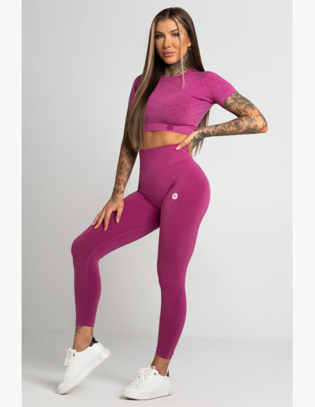 GYM GLAMOUR • Gym Glamour Legíny Second Skin Pink • NebShop