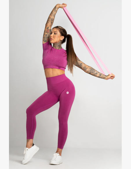 GYM GLAMOUR • Gym Glamour Legíny Second Skin Pink • NebShop