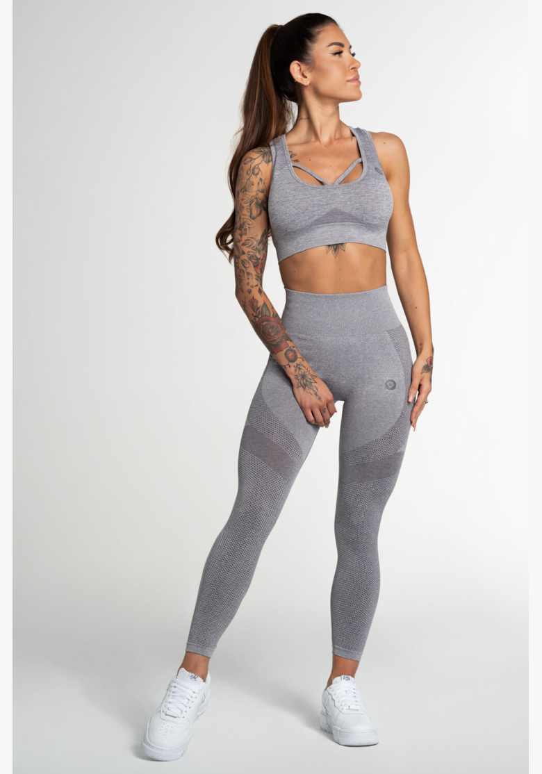 GYM GLAMOUR • Gym Glamour Legíny Fusion Light Grey • NebShop GYM GLAMOUR • Gym Glamour Legíny Fusion Light Grey • NebShop