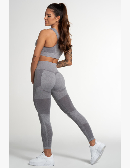 GYM GLAMOUR • Gym Glamour Legíny Fusion Light Grey • NebShop