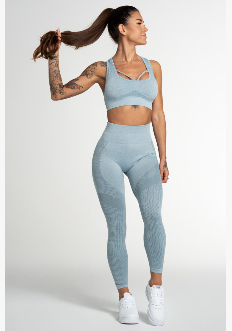 GYM GLAMOUR • Gym Glamour Legíny Fusion Light Blue • NebShop GYM GLAMOUR • Gym Glamour Legíny Fusion Light Blue • NebShop