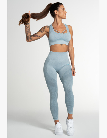 GYM GLAMOUR • Gym Glamour Legíny Fusion Light Blue • NebShop