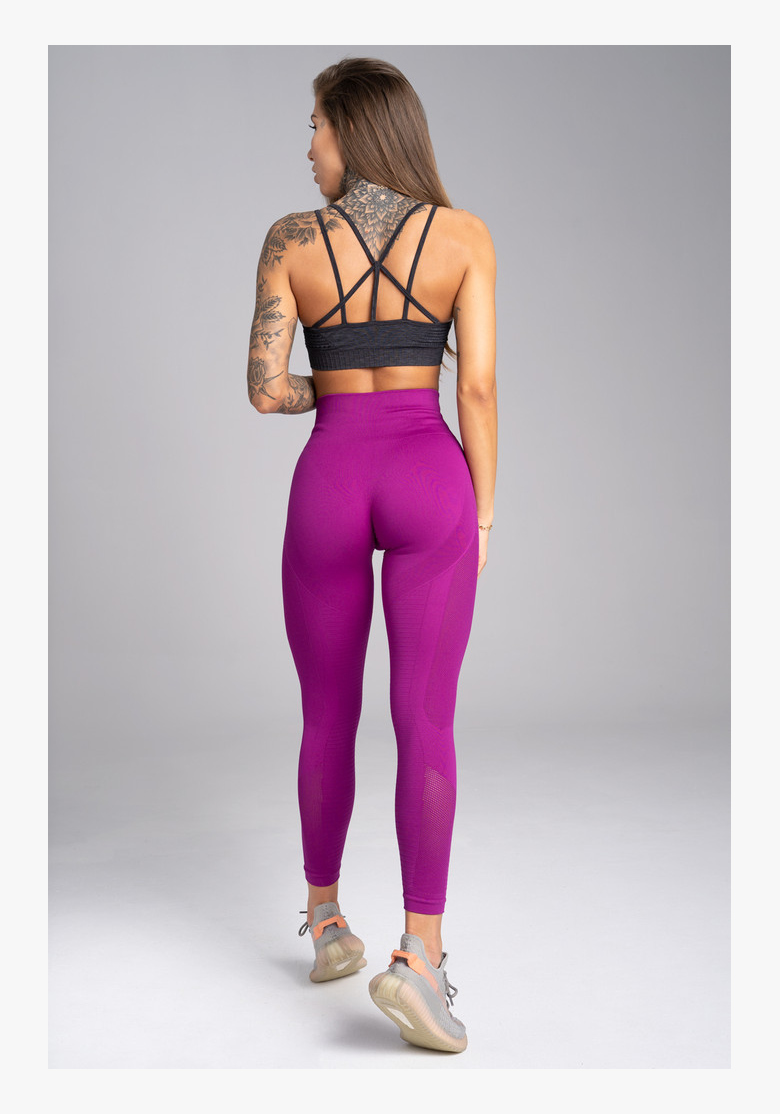 GYM GLAMOUR • Gym Glamour Leggings fitness seamless Flash Fiolet • NebShop GYM GLAMOUR • Gym Glamour Leggings fitness seamless Flash Fiolet • NebShop