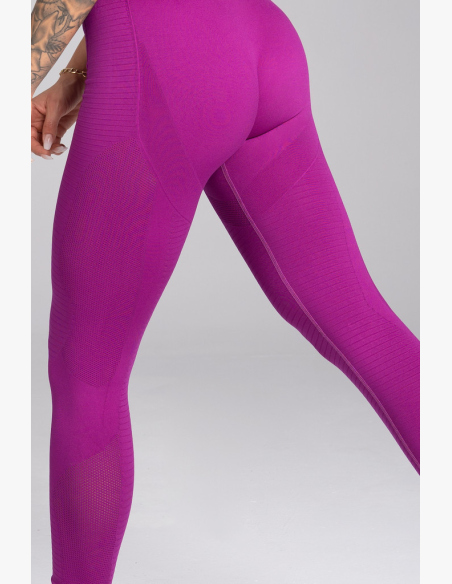 GYM GLAMOUR • Gym Glamour Leggings fitness seamless Flash Fiolet • NebShop