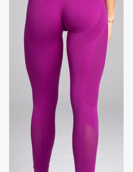 GYM GLAMOUR • Gym Glamour Leggings fitness seamless Flash Fiolet • NebShop
